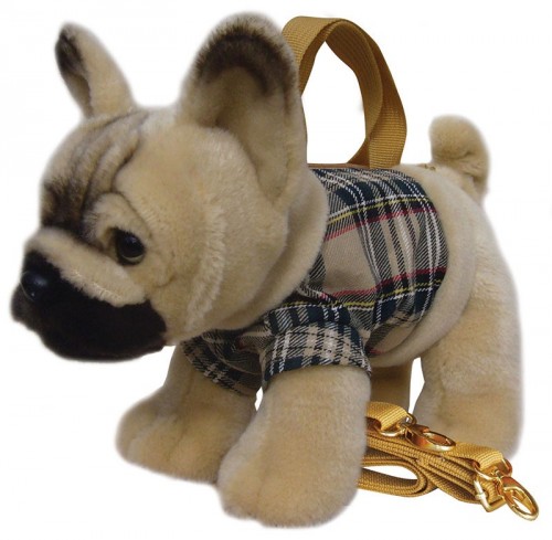 French Bulldog Tartan Handbag Image