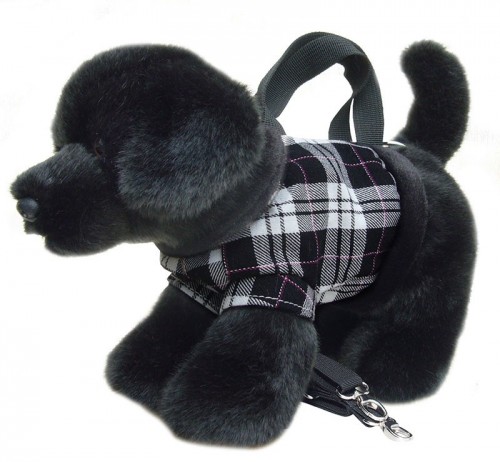 Black Labrador Tartan Handbag  Image