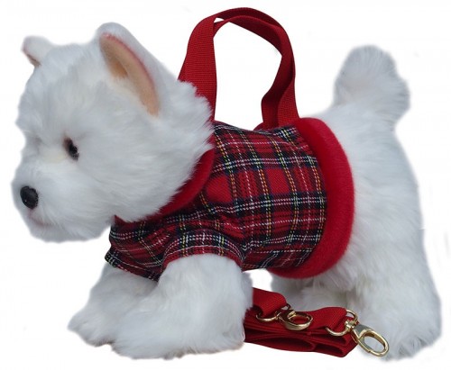 Westie Tartan Handbag Image