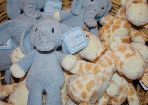 Elly Elephant Soft Toy Rattle  Image